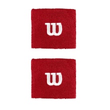 Wilson Schweissband W Standard rot 2er